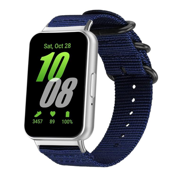 Cinturino per orologio in nylon e tela con fibbia ad anello xDfind, For Samsung Galaxy Watch Ultra / Ultra 2025, For Samsung Galaxy Watch8 / 8 Classic, For Samsung Galaxy Watch 7 / 6 / 5 / FE, For Samsung Galaxy Fit3 SM-R390