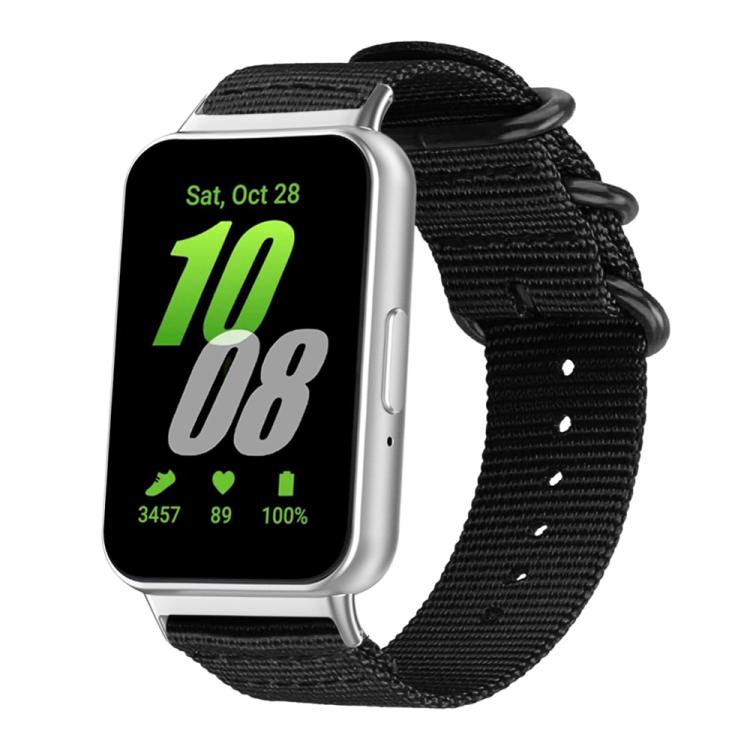 Cinturino per orologio in nylon e tela con fibbia ad anello xDfind, For Samsung Galaxy Watch Ultra / Ultra 2025, For Samsung Galaxy Watch8 / 8 Classic, For Samsung Galaxy Watch 7 / 6 / 5 / FE, For Samsung Galaxy Fit3 SM-R390