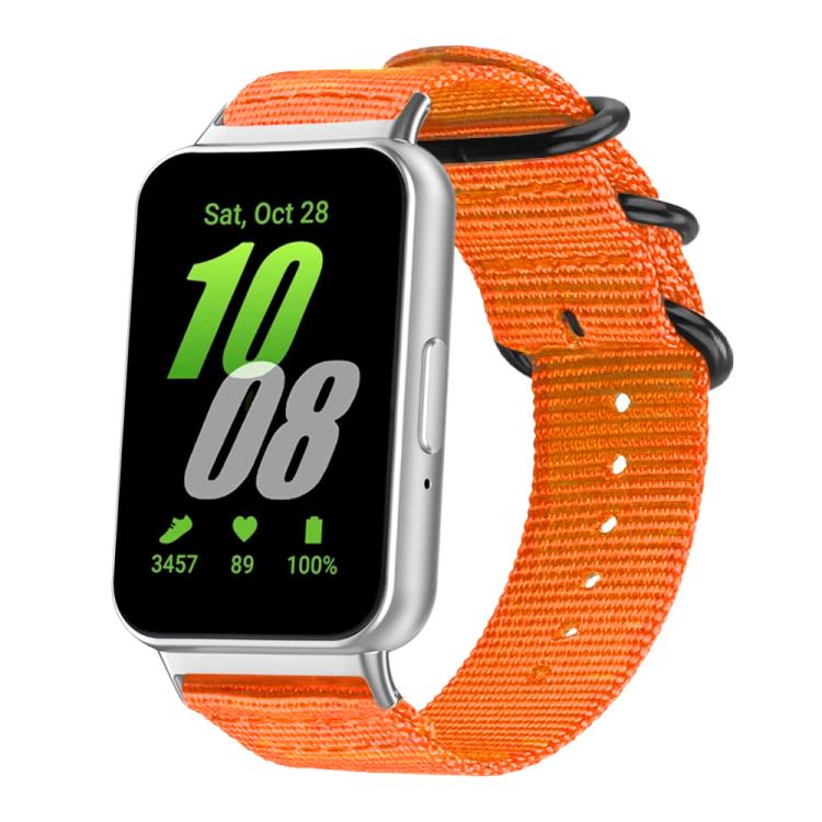 Cinturino per orologio in nylon e tela con fibbia ad anello xDfind, For Samsung Galaxy Watch Ultra / Ultra 2025, For Samsung Galaxy Watch8 / 8 Classic, For Samsung Galaxy Watch 7 / 6 / 5 / FE, For Samsung Galaxy Fit3 SM-R390