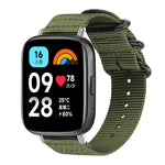 Cinturino per orologio in nylon e tela con fibbia ad anello xDfind, For Xiaomi Band 10 Pro/9 Pro/Redmi Watch 6/5/4, For Redmi Watch 3 Active / Watch 3 Lite, For Redmi Watch 3