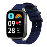 Cinturino per orologio in nylon e tela con fibbia ad anello xDfind, For Xiaomi Band 10 Pro/9 Pro/Redmi Watch 6/5/4, For Redmi Watch 3 Active / Watch 3 Lite, For Redmi Watch 3