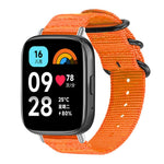 Cinturino per orologio in nylon e tela con fibbia ad anello xDfind, For Xiaomi Band 10 Pro/9 Pro/Redmi Watch 6/5/4, For Redmi Watch 3 Active / Watch 3 Lite, For Redmi Watch 3