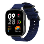 Cinturino per orologio in nylon e tela con fibbia ad anello xDfind, For Xiaomi Band 10 Pro/9 Pro/Redmi Watch 6/5/4, For Redmi Watch 3 Active / Watch 3 Lite, For Redmi Watch 3