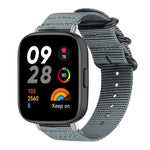 Cinturino per orologio in nylon e tela con fibbia ad anello xDfind, For Xiaomi Band 10 Pro/9 Pro/Redmi Watch 6/5/4, For Redmi Watch 3 Active / Watch 3 Lite, For Redmi Watch 3