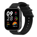 Cinturino per orologio in nylon e tela con fibbia ad anello xDfind, For Xiaomi Band 10 Pro/9 Pro/Redmi Watch 6/5/4, For Redmi Watch 3 Active / Watch 3 Lite, For Redmi Watch 3