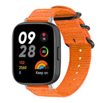 Cinturino per orologio in nylon e tela con fibbia ad anello xDfind, For Xiaomi Band 10 Pro/9 Pro/Redmi Watch 6/5/4, For Redmi Watch 3 Active / Watch 3 Lite, For Redmi Watch 3