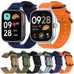 Cinturino per orologio in nylon e tela con fibbia ad anello xDfind, For Xiaomi Band 10 Pro/9 Pro/Redmi Watch 6/5/4, For Redmi Watch 3 Active / Watch 3 Lite, For Redmi Watch 3