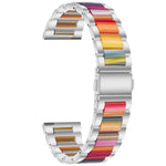 Cinturino per orologio xDfind con tre perline in metallo e resina, 22mm