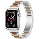 Cinturino per orologio xDfind con tre perline in metallo e resina, For Apple Watch 38 / 40 / 41 / S10 42mm