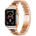 Cinturino per orologio xDfind con tre perline in metallo e resina, For Apple Watch 38 / 40 / 41 / S10 42mm