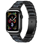 Cinturino per orologio xDfind con tre perline in metallo e resina, For Apple Watch 38 / 40 / 41 / S10 42mm