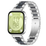 Cinturino per orologio xDfind con tre perline in metallo e resina, For Huawei Watch Fit4 / Fit4 Pro / Fit3