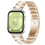 Cinturino per orologio xDfind con tre perline in metallo e resina, For Huawei Watch Fit4 / Fit4 Pro / Fit3