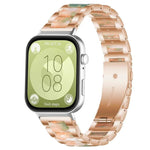 Cinturino per orologio xDfind con tre perline in metallo e resina, For Huawei Watch Fit4 / Fit4 Pro / Fit3