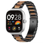 Cinturino per orologio xDfind con tre perline in metallo e resina, For Redmi Watch6/5/4/Xiaomi Band 9 Pro/8 Pro, For Xiaomi Smart Band 10 / 9 / 8