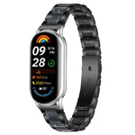 Cinturino per orologio xDfind con tre perline in metallo e resina, For Redmi Watch6/5/4/Xiaomi Band 9 Pro/8 Pro, For Xiaomi Smart Band 10 / 9 / 8