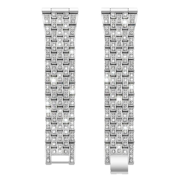Cinturino per orologio xDfind Five Beads Full Diamond in metallo con diamanti, 20mm, 22mm, 18mm