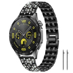 Cinturino per orologio xDfind Five Beads Full Diamond in metallo con diamanti, 20mm, 22mm, 18mm