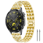 Cinturino per orologio xDfind Five Beads Full Diamond in metallo con diamanti, 20mm, 22mm, 18mm