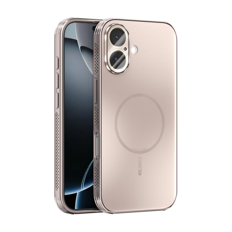 Custodia per telefono ABEEL con finitura satinata e dissipazione del calore, ideale per MagSafe, con pellicola protettiva per l'obiettivo., For iPhone 17e / 16e, For iPhone 17 Pro Max, For iPhone 17 Pro, For iPhone 17