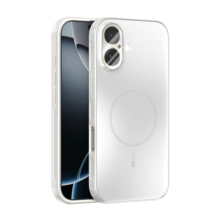 Custodia per telefono ABEEL con finitura satinata e dissipazione del calore, ideale per MagSafe, con pellicola protettiva per l'obiettivo., For iPhone 17e / 16e, For iPhone 17 Pro Max, For iPhone 17 Pro, For iPhone 17