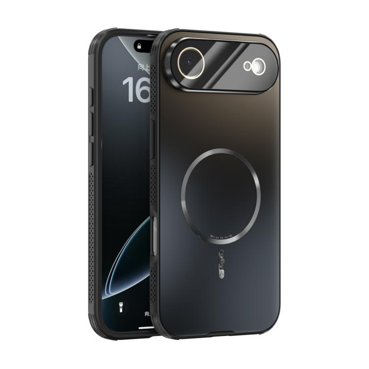 Custodia per telefono ABEEL con finitura satinata e dissipazione del calore, ideale per MagSafe, con pellicola protettiva per l'obiettivo., For iPhone Air, For iPhone 16 Pro Max, For iPhone 16 Pro, For iPhone 16 Plus