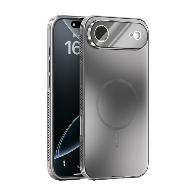 Custodia per telefono ABEEL con finitura satinata e dissipazione del calore, ideale per MagSafe, con pellicola protettiva per l'obiettivo., For iPhone Air, For iPhone 16 Pro Max, For iPhone 16 Pro, For iPhone 16 Plus