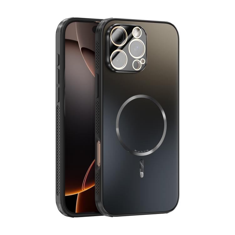 Custodia per telefono ABEEL con finitura satinata e dissipazione del calore, ideale per MagSafe, con pellicola protettiva per l'obiettivo., For iPhone Air, For iPhone 16 Pro Max, For iPhone 16 Pro, For iPhone 16 Plus