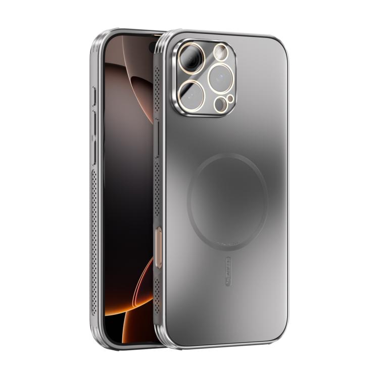 Custodia per telefono ABEEL con finitura satinata e dissipazione del calore, ideale per MagSafe, con pellicola protettiva per l'obiettivo., For iPhone Air, For iPhone 16 Pro Max, For iPhone 16 Pro, For iPhone 16 Plus
