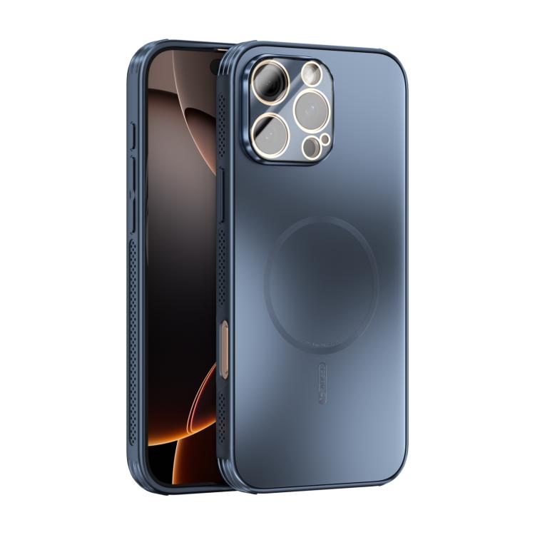 Custodia per telefono ABEEL con finitura satinata e dissipazione del calore, ideale per MagSafe, con pellicola protettiva per l'obiettivo., For iPhone Air, For iPhone 16 Pro Max, For iPhone 16 Pro, For iPhone 16 Plus