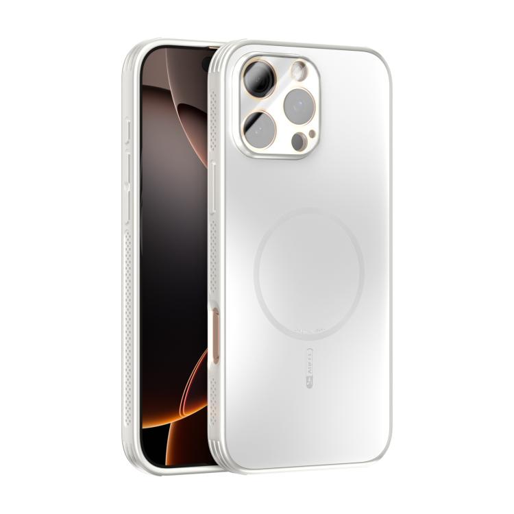 Custodia per telefono ABEEL con finitura satinata e dissipazione del calore, ideale per MagSafe, con pellicola protettiva per l'obiettivo., For iPhone Air, For iPhone 16 Pro Max, For iPhone 16 Pro, For iPhone 16 Plus