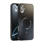 Custodia per telefono ABEEL con finitura satinata e dissipazione del calore, ideale per MagSafe, con pellicola protettiva per l'obiettivo., For iPhone Air, For iPhone 16 Pro Max, For iPhone 16 Pro, For iPhone 16 Plus