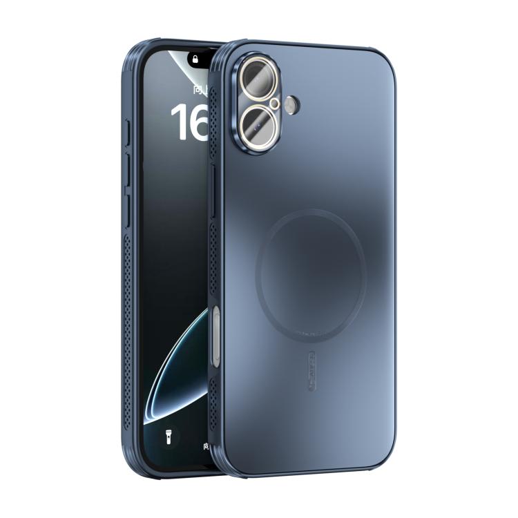 Custodia per telefono ABEEL con finitura satinata e dissipazione del calore, ideale per MagSafe, con pellicola protettiva per l'obiettivo., For iPhone Air, For iPhone 16 Pro Max, For iPhone 16 Pro, For iPhone 16 Plus