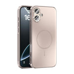 Custodia per telefono ABEEL con finitura satinata e dissipazione del calore, ideale per MagSafe, con pellicola protettiva per l'obiettivo., For iPhone Air, For iPhone 16 Pro Max, For iPhone 16 Pro, For iPhone 16 Plus