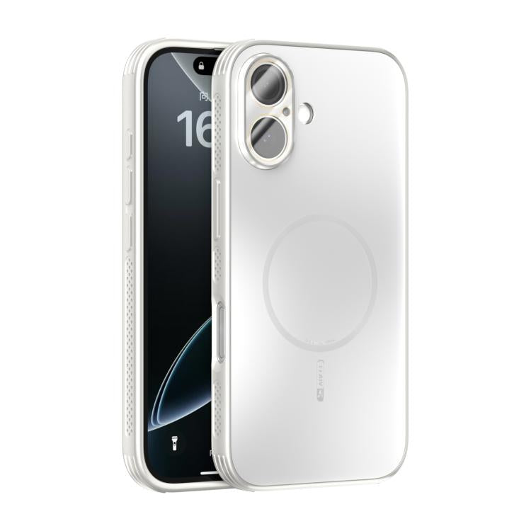 Custodia per telefono ABEEL con finitura satinata e dissipazione del calore, ideale per MagSafe, con pellicola protettiva per l'obiettivo., For iPhone 16, For iPhone 15 Pro Max, For iPhone 15 Pro, For iPhone 15 Plus