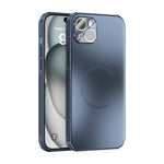 Custodia per telefono ABEEL con finitura satinata e dissipazione del calore, ideale per MagSafe, con pellicola protettiva per l'obiettivo., For iPhone 16, For iPhone 15 Pro Max, For iPhone 15 Pro, For iPhone 15 Plus