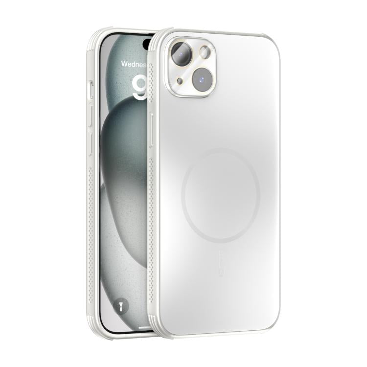 Custodia per telefono ABEEL con finitura satinata e dissipazione del calore, ideale per MagSafe, con pellicola protettiva per l'obiettivo., For iPhone 15, For iPhone 14 Plus, For iPhone 14, For iPhone 14 Pro