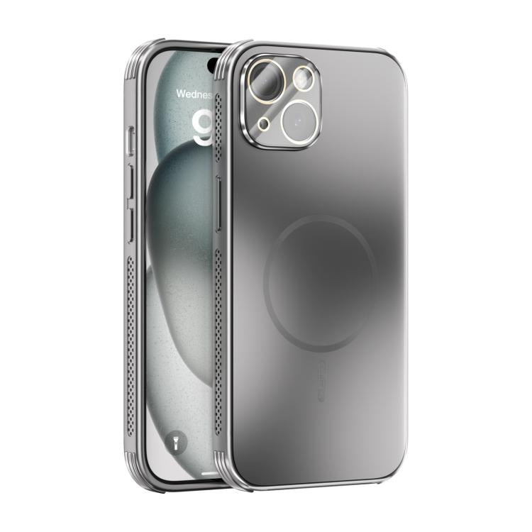 Custodia per telefono ABEEL con finitura satinata e dissipazione del calore, ideale per MagSafe, con pellicola protettiva per l'obiettivo., For iPhone 15, For iPhone 14 Plus, For iPhone 14, For iPhone 14 Pro