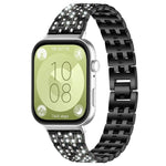 Cinturino per orologio xDfind Five Beads Full Diamond in metallo con diamanti, For Huawei Watch Fit4 / Fit4 Pro / Fit3