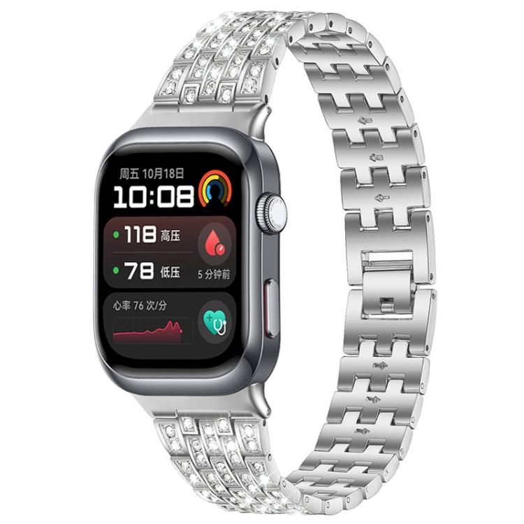 Cinturino per orologio xDfind Five Beads Full Diamond in metallo con diamanti, For Huawei Watch D2
