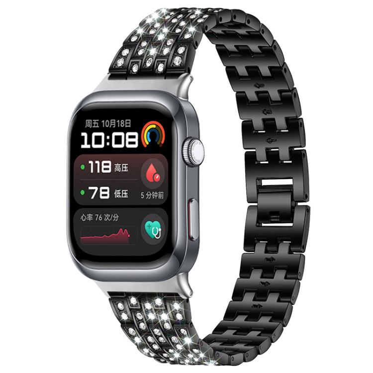 Cinturino per orologio xDfind Five Beads Full Diamond in metallo con diamanti, For Huawei Watch D2