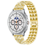 Cinturino per orologio xDfind Five Beads Full Diamond in metallo con diamanti, For Samsung Galaxy Watch Ultra/Ultra 2025, For Samsung Galaxy Watch8 / 8 Classic