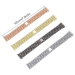 Cinturino per orologio xDfind Five Beads Full Diamond in metallo con diamanti, For Xiaomi Band 9 Pro/8 Pro/Redmi Watch6/5/4