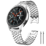 Cinturino per orologio in metallo con texture a squame di pesce xDfind, 22mm, 20mm, 18mm