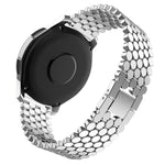 Cinturino per orologio in metallo con texture a squame di pesce xDfind, 22mm, 20mm, 18mm