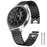 Cinturino per orologio in metallo con texture a squame di pesce xDfind, 22mm, 20mm, 18mm