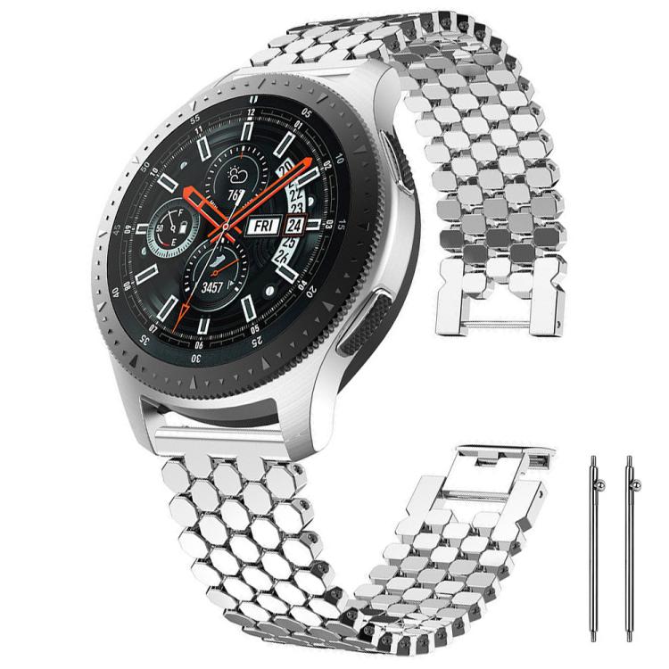Cinturino per orologio in metallo con texture a squame di pesce xDfind, 22mm, 20mm, 18mm