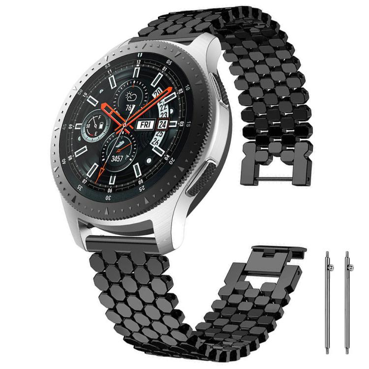 Cinturino per orologio in metallo con texture a squame di pesce xDfind, 22mm, 20mm, 18mm