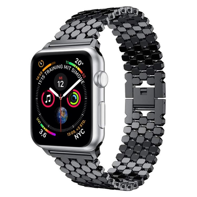 Cinturino per orologio in metallo con texture a squame di pesce xDfind, For Apple Watch 42 / 44 / 45 / 46 / 49mm, For Apple Watch 38 / 40 / 41 / S11 42mm