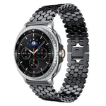 Cinturino per orologio in metallo con texture a squame di pesce xDfind, For Samsung Galaxy Watch Ultra/Ultra 2025, For Samsung Galaxy Watch8 / 8 Classic, For Samsung Galaxy Watch7 / FE / 6 / 5 / 4, For Samsung Galaxy Fit3